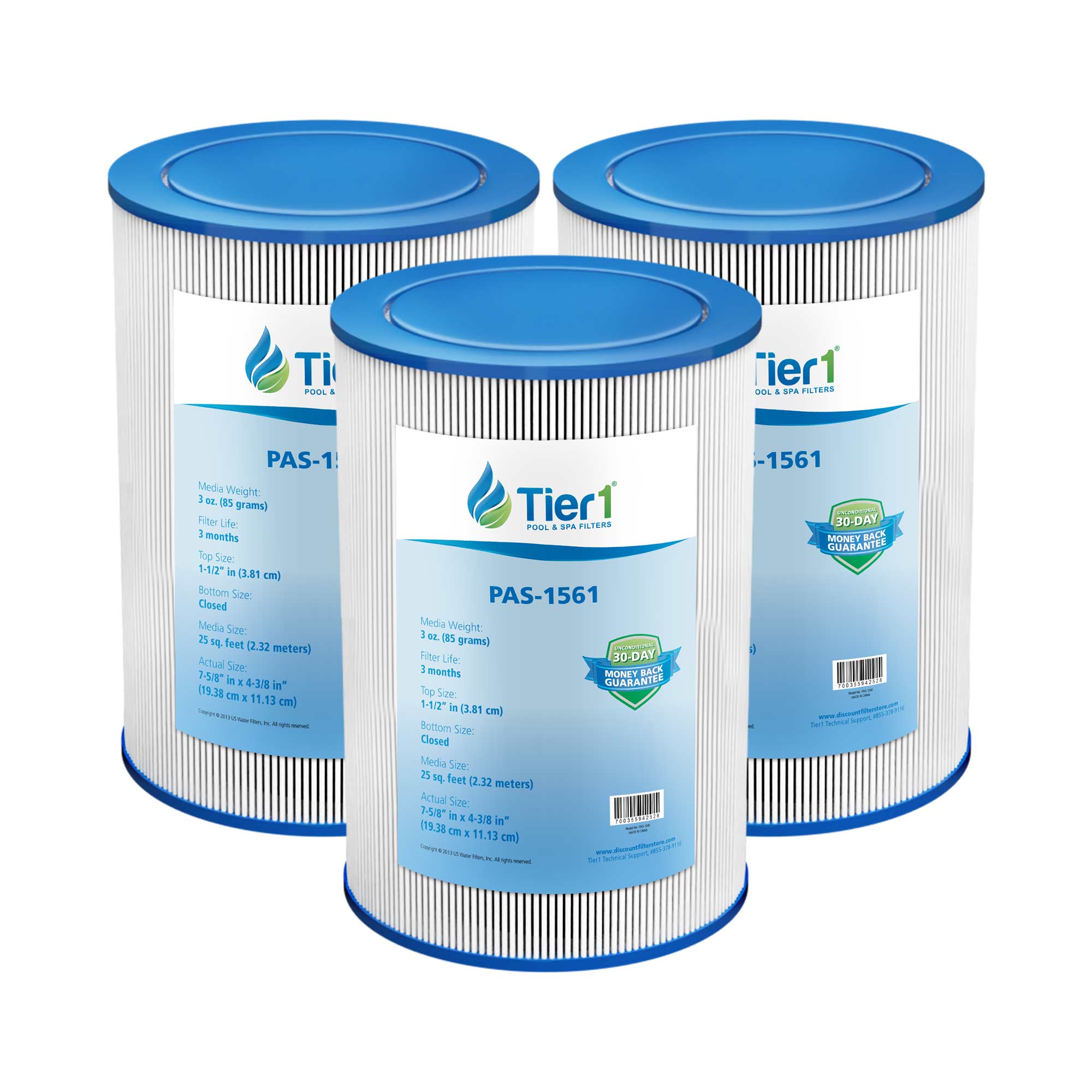 7-5/8 x 4-3/8 Inch Tier1 Brand Replacement For FC-0186, PVT25N-P4-M - DiscountFilterStore.com