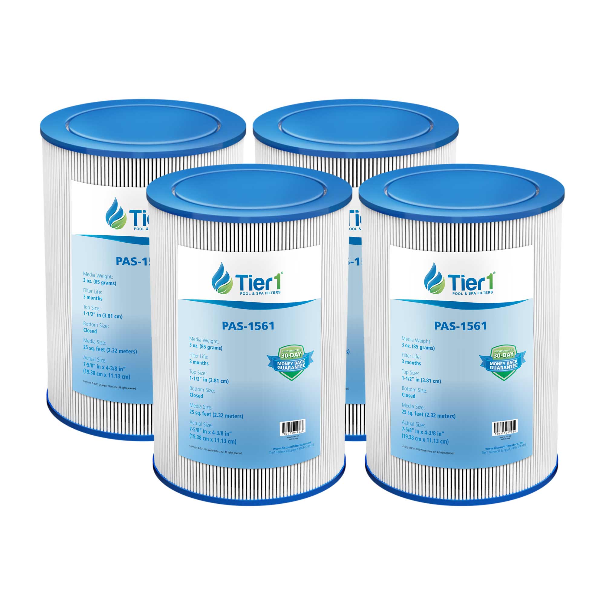 7-5/8 x 4-3/8 Inch Tier1 Brand Replacement For FC-0186, PVT25N-P4-M - DiscountFilterStore.com