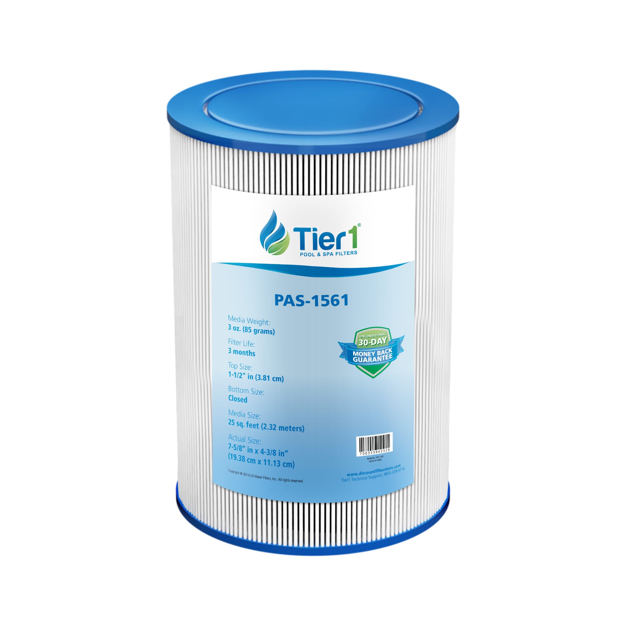 7-5/8 x 4-3/8 Inch Tier1 Brand Replacement For FC-0186, PVT25N-P4-M - DiscountFilterStore.com