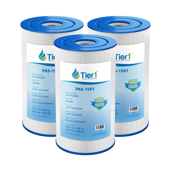 Tier1 Pool Filter for Waterway Clearwater 30 -Washable Trilobal Dirt-Lock Pleats - Pool and Spa Filters - 16.28 - DiscountFilterStore.com