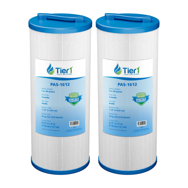 Tier1 Spa Filter for Waterway Teleweir 35 SF -Washable Trilobal Dirt-Lock Pleats - Pool and Spa Filters - 17.44 - DiscountFilterStore.com