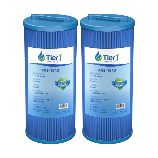 Tier1 Spa Filter for 817-4035 (Antimicrobial)-Washable Trilobal Dirt-Lock Pleats - Pool and Spa Filters - 19.42 - DiscountFilterStore.com