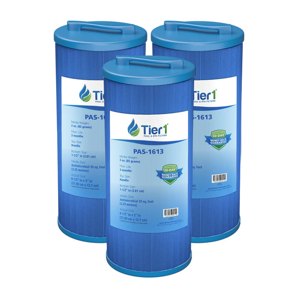 Tier1 Spa Filter for 817-4035 (Antimicrobial)-Washable Trilobal Dirt-Lock Pleats - Pool and Spa Filters - 19.42 - DiscountFilterStore.com