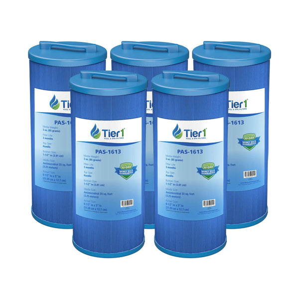 Tier1 Spa Filter for 817-4035 (Antimicrobial)-Washable Trilobal Dirt-Lock Pleats - Pool and Spa Filters - 19.42 - DiscountFilterStore.com