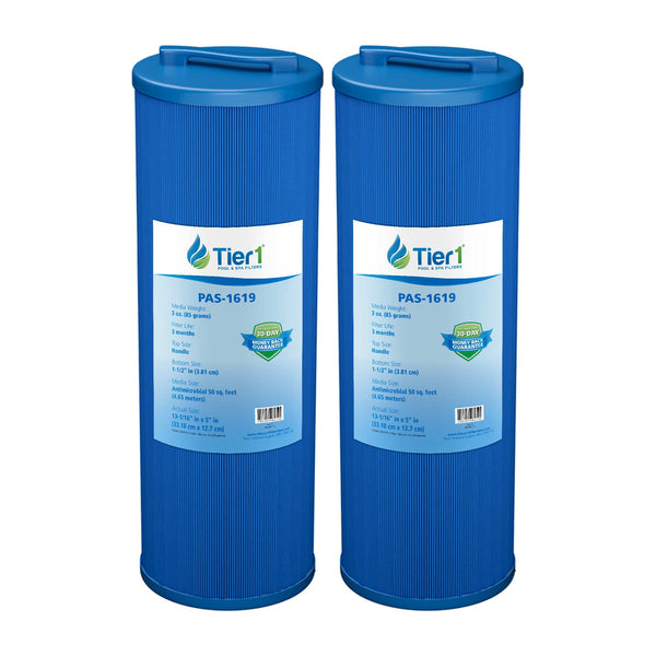 Tier1 Spa Filter for Teleweir 50 (Antimicrobial) -Washable Trilobal Pleats - Pool and Spa Filters - 26.89 - DiscountFilterStore.com
