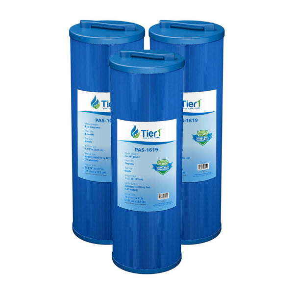 Tier1 Spa Filter for Teleweir 50 (Antimicrobial) -Washable Trilobal Pleats - Pool and Spa Filters - 26.89 - DiscountFilterStore.com
