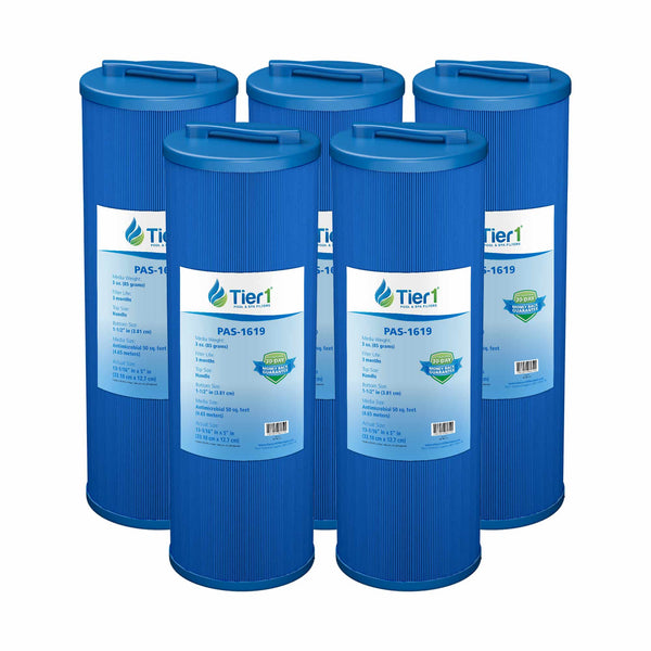 Tier1 Spa Filter for Teleweir 50 (Antimicrobial) -Washable Trilobal Pleats - Pool and Spa Filters - 26.89 - DiscountFilterStore.com