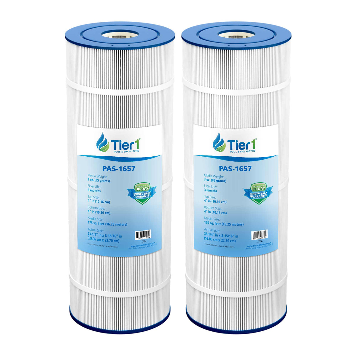 23-1/4 x 8-15/16 Inch Tier1 Replacement Pools And Spa Filter For CCX1750-RE & 817-0150N - DiscountFilterStore.com