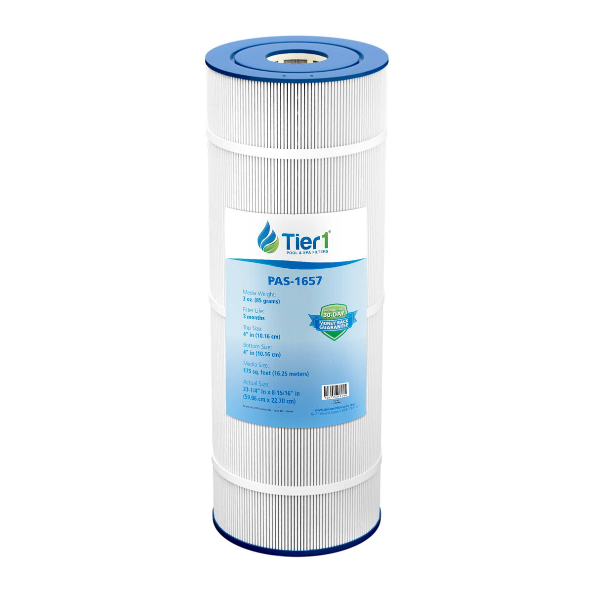23-1/4 x 8-15/16 Inch Tier1 Replacement Pools And Spa Filter For CCX1750-RE & 817-0150N - DiscountFilterStore.com