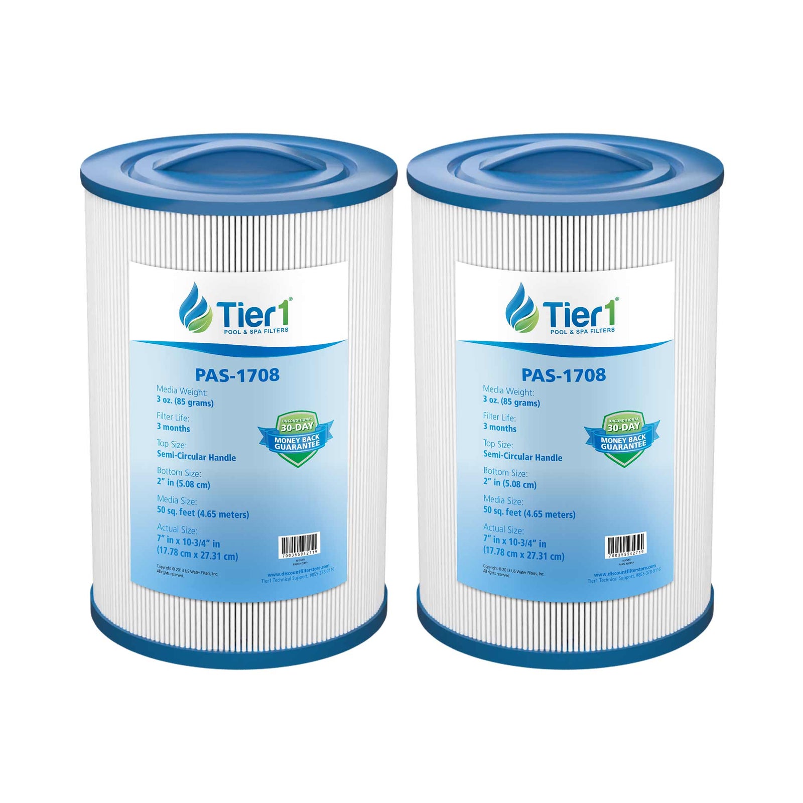 10-3/4 x 7 Inch Tier1 Brand Replacement For PLEATCO-PCD50 - DiscountFilterStore.com