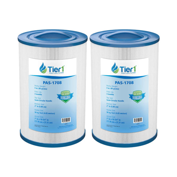 Tier1 Pool Filter for PLEATCO-PCD50 -Washable Trilobal Dirt-Lock Pleats - Pool and Spa Filters - 28.61 - DiscountFilterStore.com