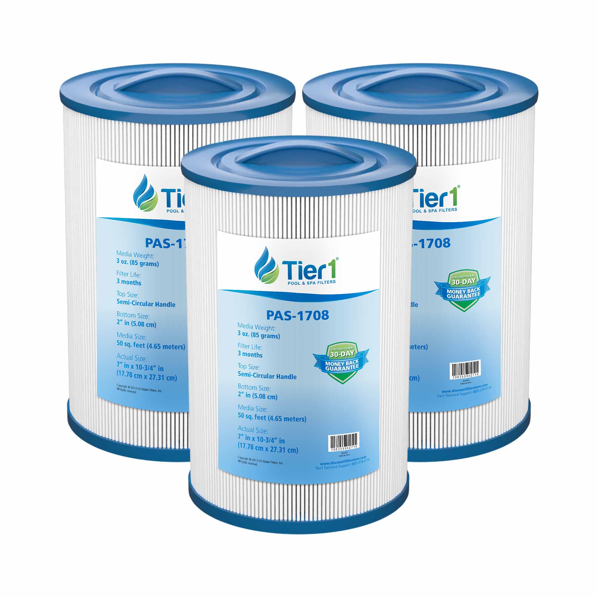 10-3/4 x 7 Inch Tier1 Brand Replacement For PLEATCO-PCD50 - DiscountFilterStore.com