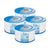 Tier1 Pool Filter (6-Pack) for Intex 29001E -Washable Trilobal Dirt-Lock Pleats