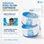 3 x 4-1/4 Inch Tier1 Brand Replacement For Intex 29001E (6-Pack)