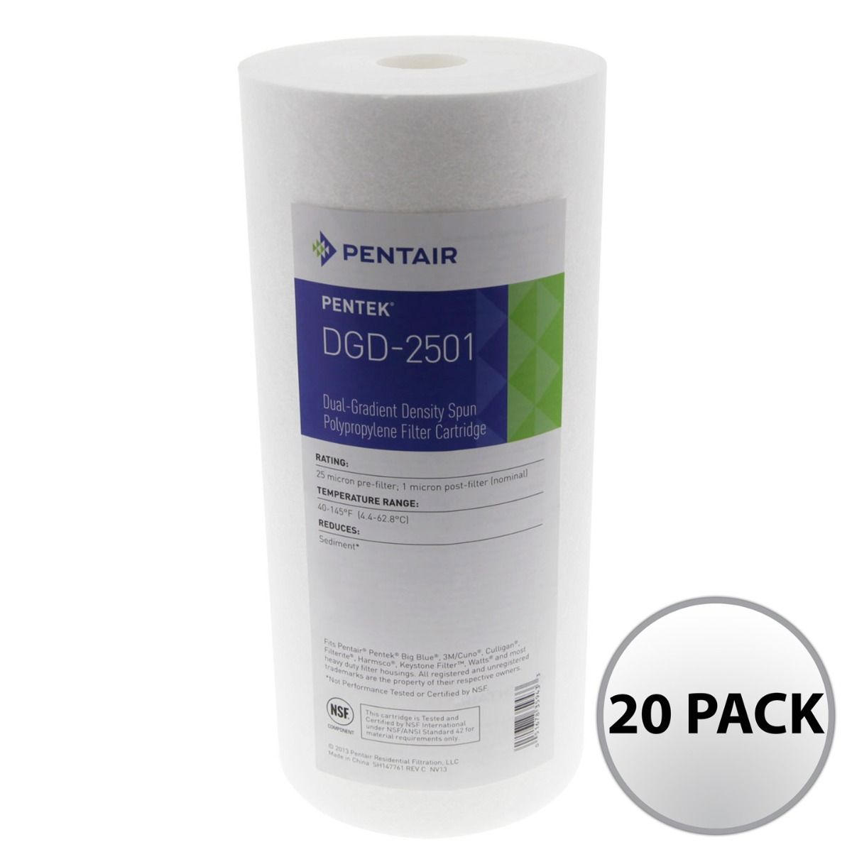 DGD-2501 Pentek Whole House Filter Replacement Cartridge - DiscountFilterStore.com