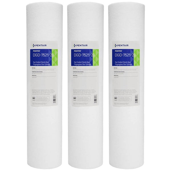 DGD-7525-20 Pentek Whole House Replacement Sediment Filter Cartridge - Whole House Cartridges - 34.7 - DiscountFilterStore.com