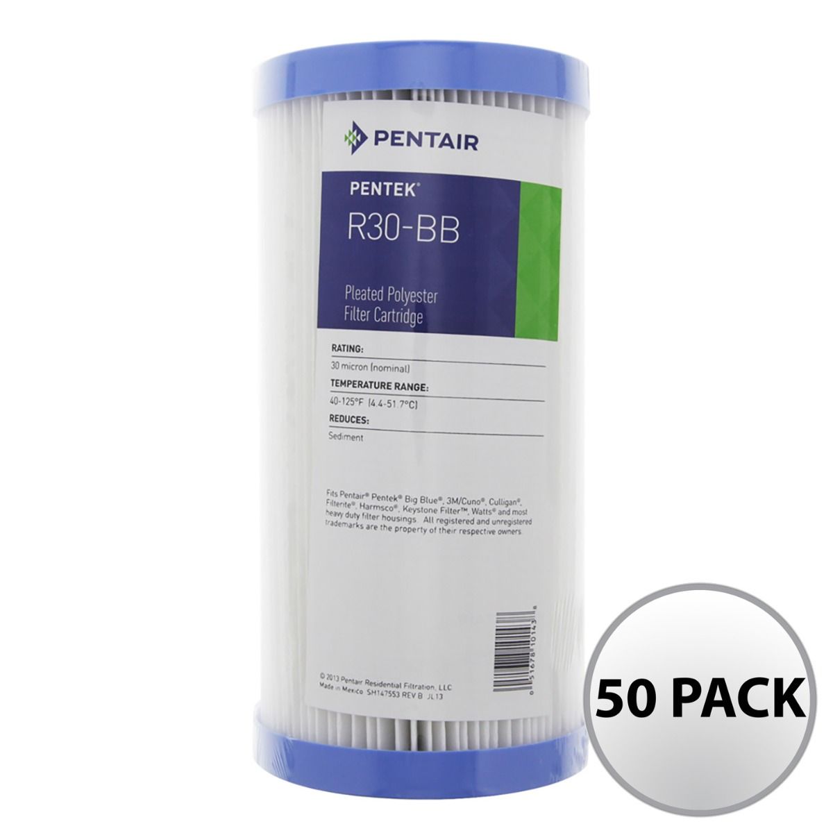 R30-BB Pentek Whole House Water Filter Replacement Cartridge - DiscountFilterStore.com