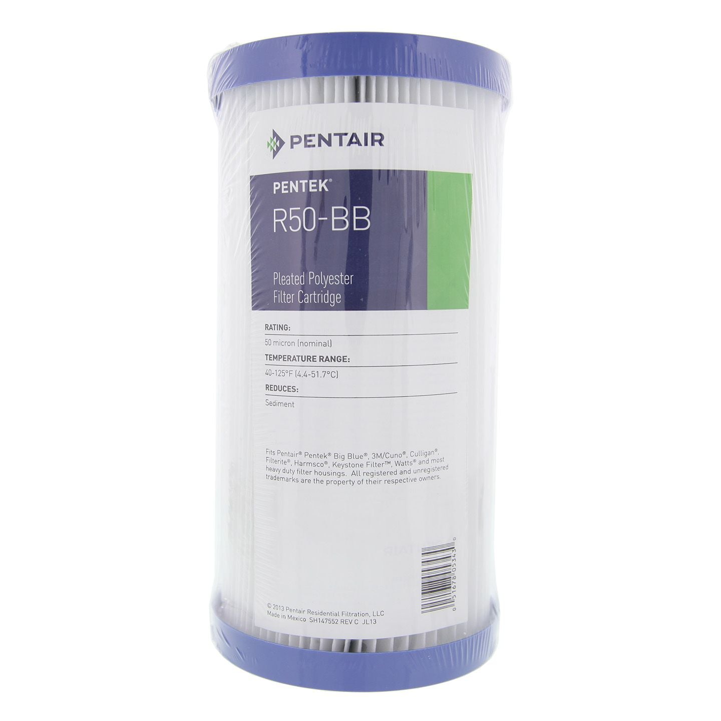 R50-BB Pentek Whole House Filter Replacement Cartridge - DiscountFilterStore.com