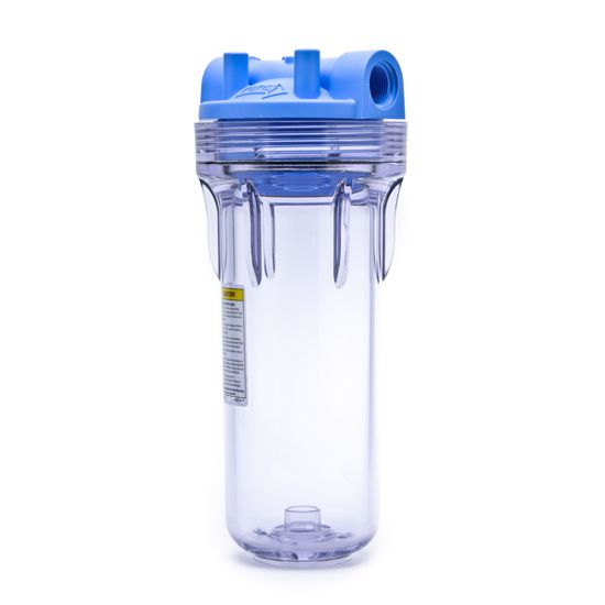 3G-STANDARD-CLEAR-34-PR10 Pentek 10 Inch Whole House Water Filtration System Housing - DiscountFilterStore.com
