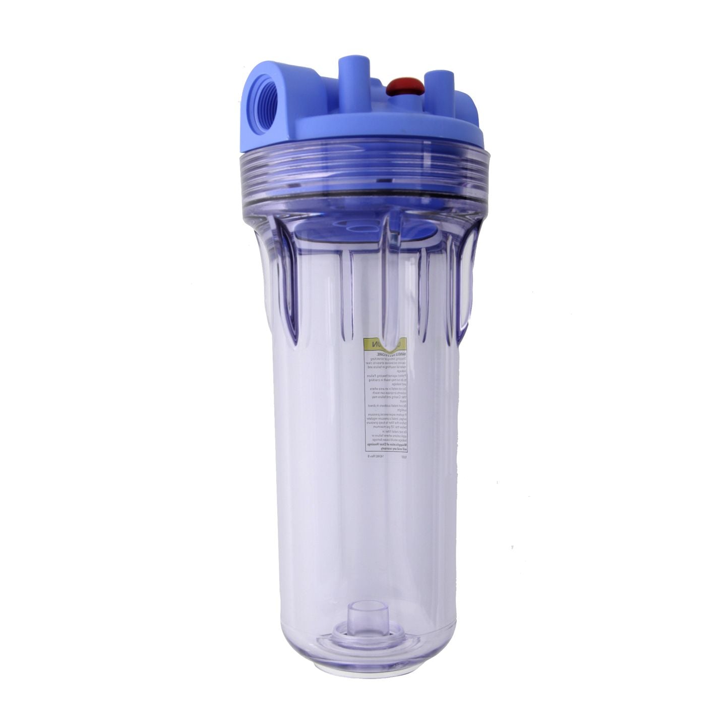 3G-STANDARD-CLEAR-34-PR10 Pentek 10 Inch Whole House Water Filtration System Housing - DiscountFilterStore.com