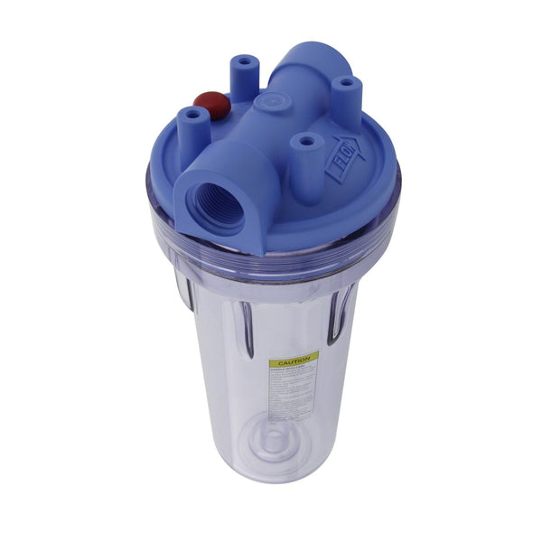 3G-STANDARD-CLEAR-34-PR10 Pentek 10 Inch Whole House Water Filtration System Housing - Whole House Systems - 44.6 - DiscountFilterStore.com