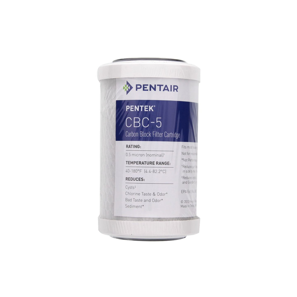 CBC-5 Pentek Undersink Filter Replacement Cartridge - DiscountFilterStore.com