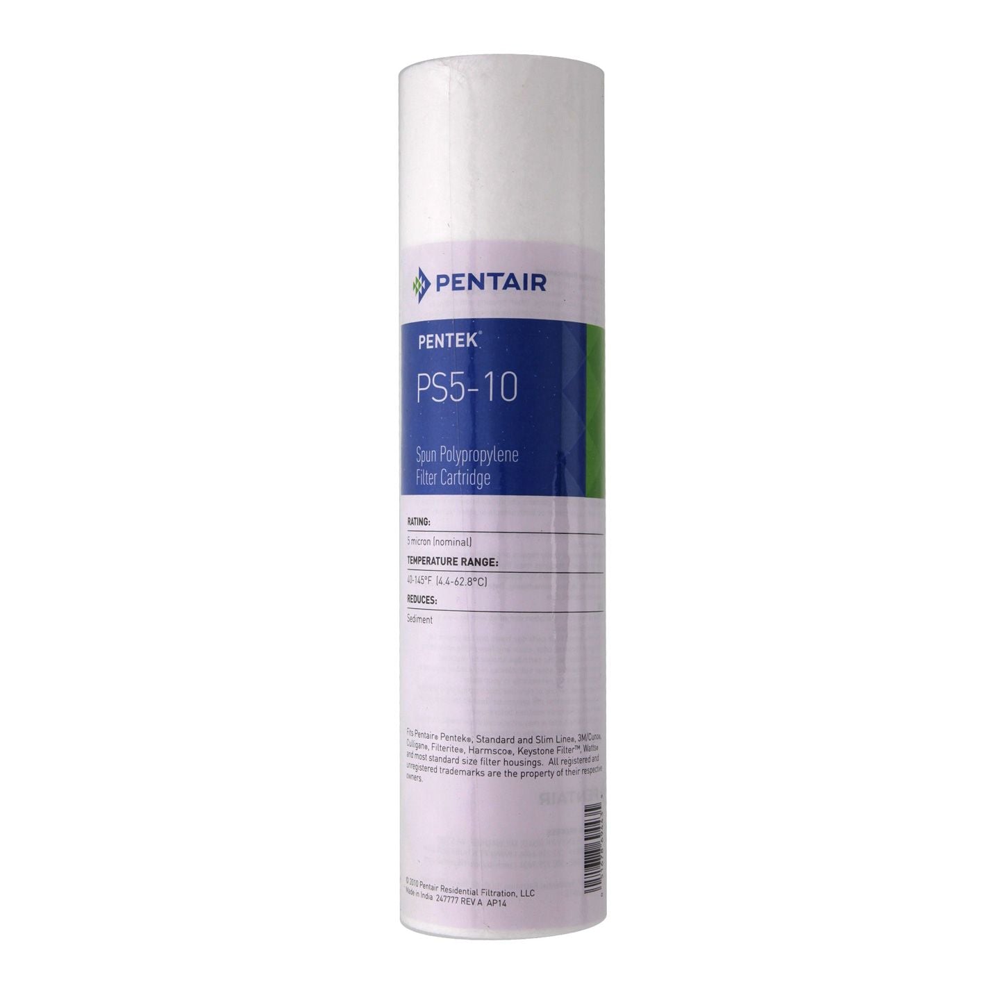PS5-10C Pentek Whole House Replacement Sediment Filter Cartridge - DiscountFilterStore.com