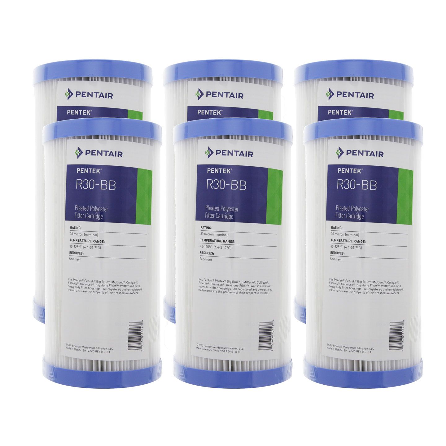 R30-BB Pentek Whole House Water Filter Replacement Cartridge - DiscountFilterStore.com