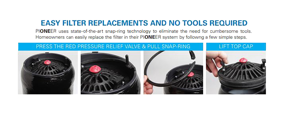 Pioneer Lead Reduction Whole House System Housing And Filter Kit - DiscountFilterStore.com