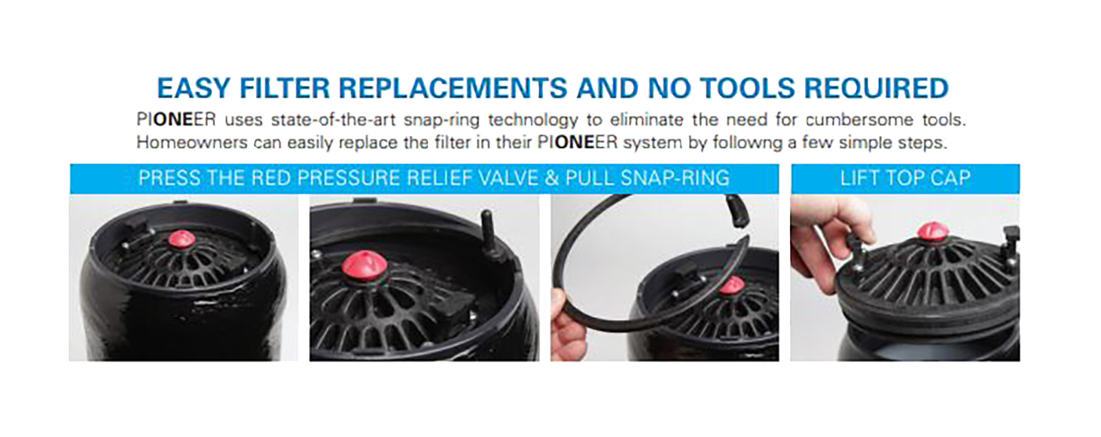 Pioneer Lead Reduction Whole House System Housing And Filter Kit - DiscountFilterStore.com