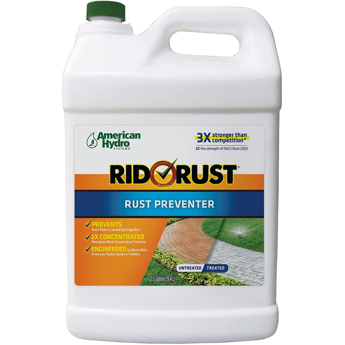 American Hydro Systems RR1-2.5 Rid O' Rust 2X Concentrate Rust Preventer (2.5 Gallon Container) - DiscountFilterStore.com