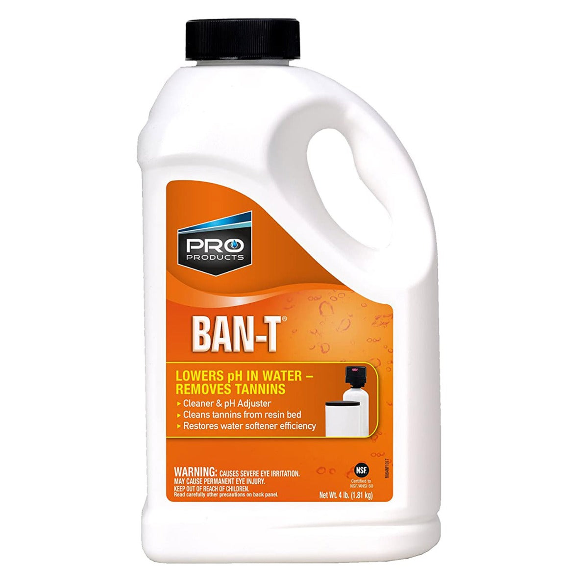 RU64N Pro Products Ban T Alkaline Water Neutralizer and Cleaner