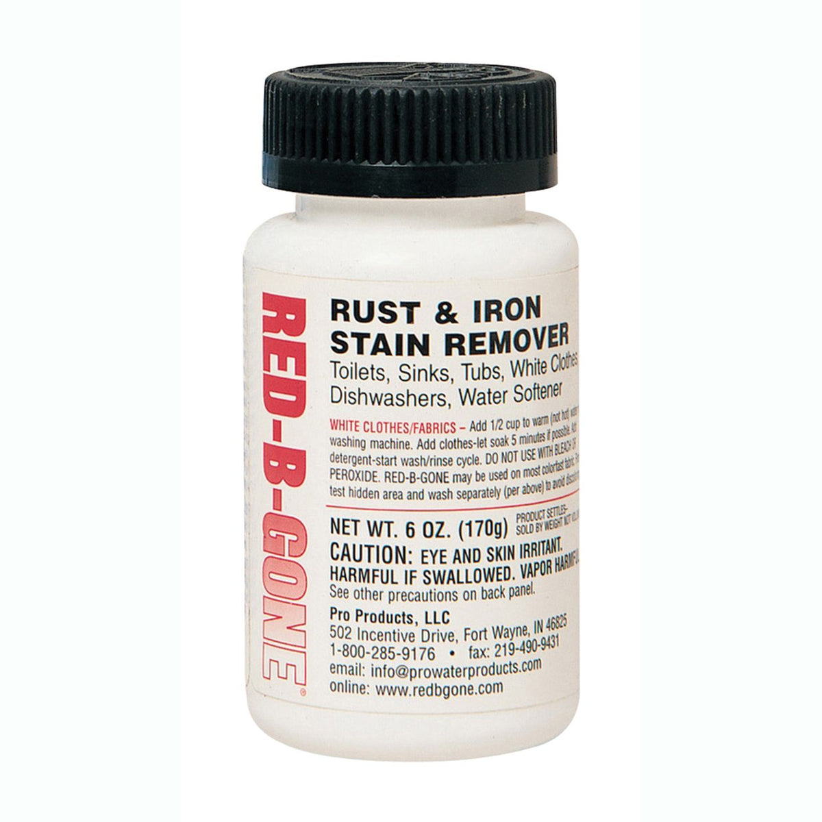 Pro Products Red-B-Gone Rust & Iron Stain Remover (6 Oz., #RBG-0500) - DiscountFilterStore.com
