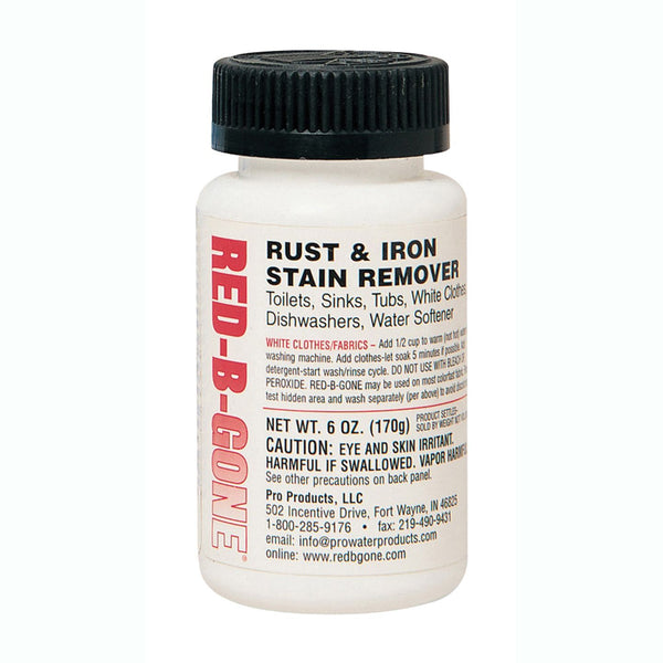 Pro Products Red-B-Gone Rust & Iron Stain Remover (6 Oz., #RBG-0500) - Parts and Accessories - 12.35 - DiscountFilterStore.com