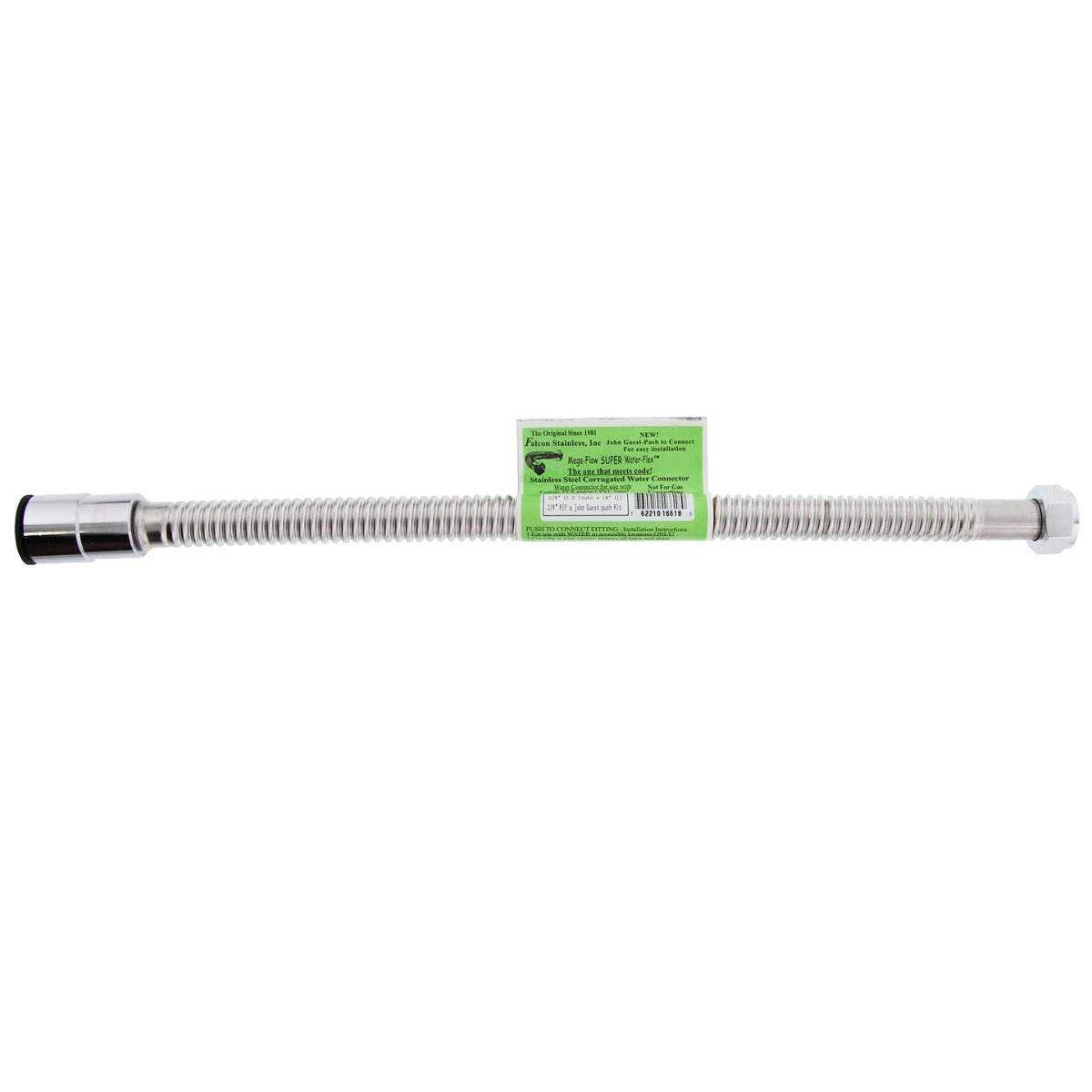3/4 Inch PTC X 3/4 Inch FIP 18 Inch Stainless Steel Flex Connector - DiscountFilterStore.com