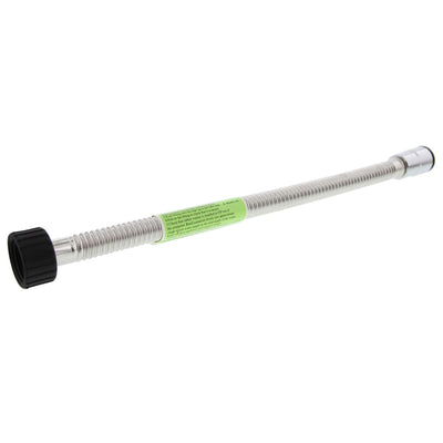 3/4 Inch PTC X 1 Inch FIP 18 Inch Stainless Steel Flex Connector - Whole House Systems - 18.69 - DiscountFilterStore.com