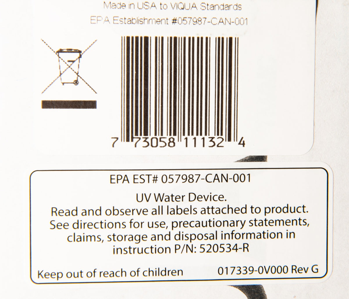 QL-410 Replacement UV Lamp and Quartz Sleeve for VH410 - DiscountFilterStore.com