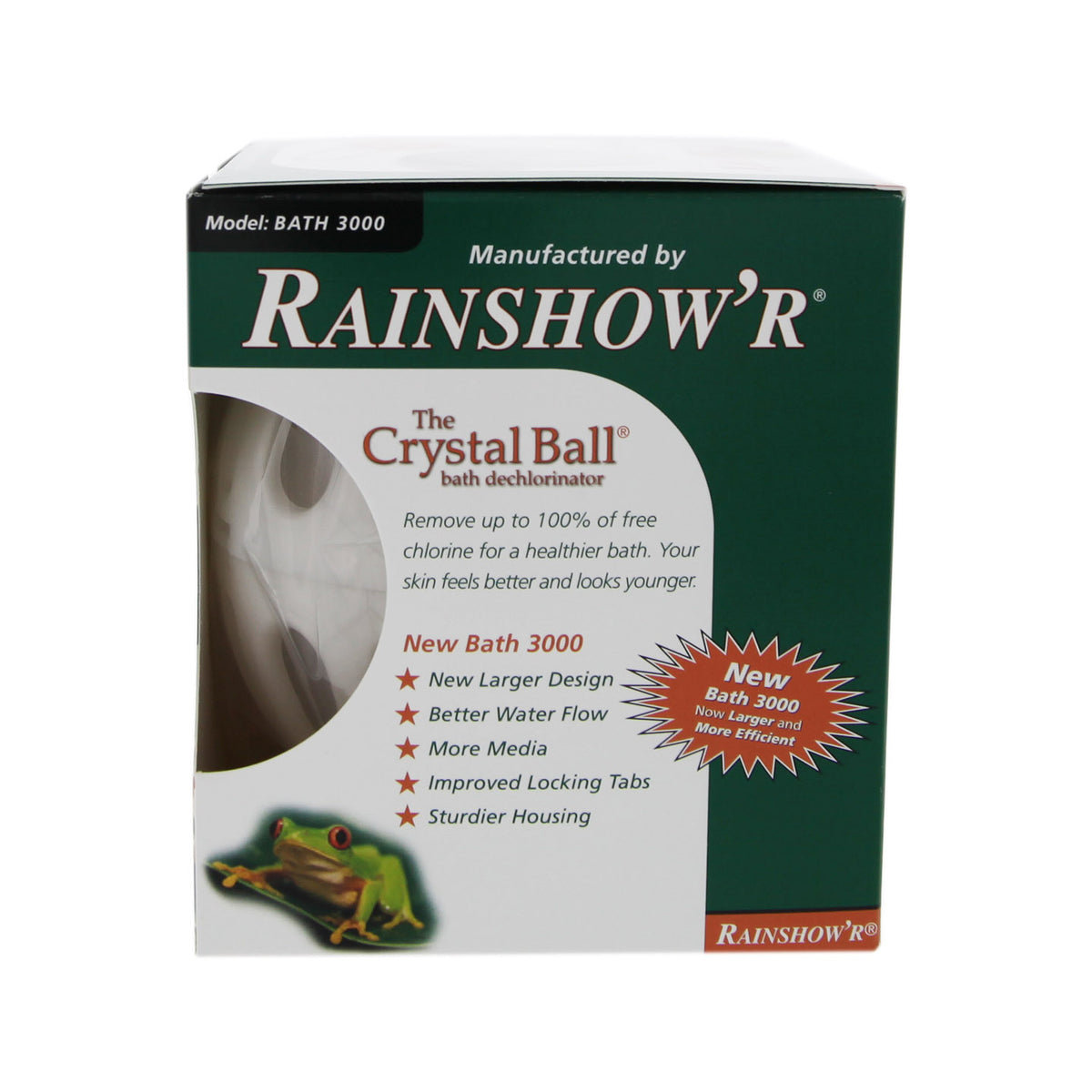 Rainshower BATH-3000 Crystal Ball Bath Dechlorinator - DiscountFilterStore.com