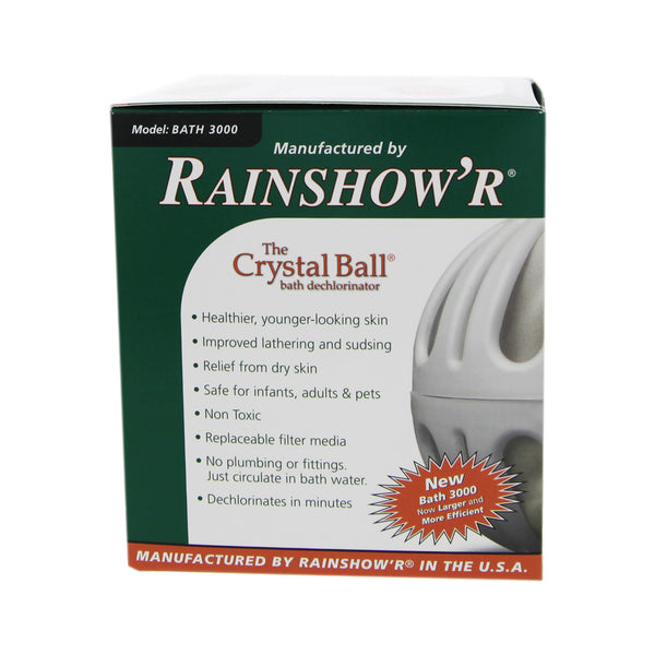 Rainshower BATH-3000 Crystal Ball Bath Dechlorinator - Shower & Bath Filters - 43.3 - DiscountFilterStore.com
