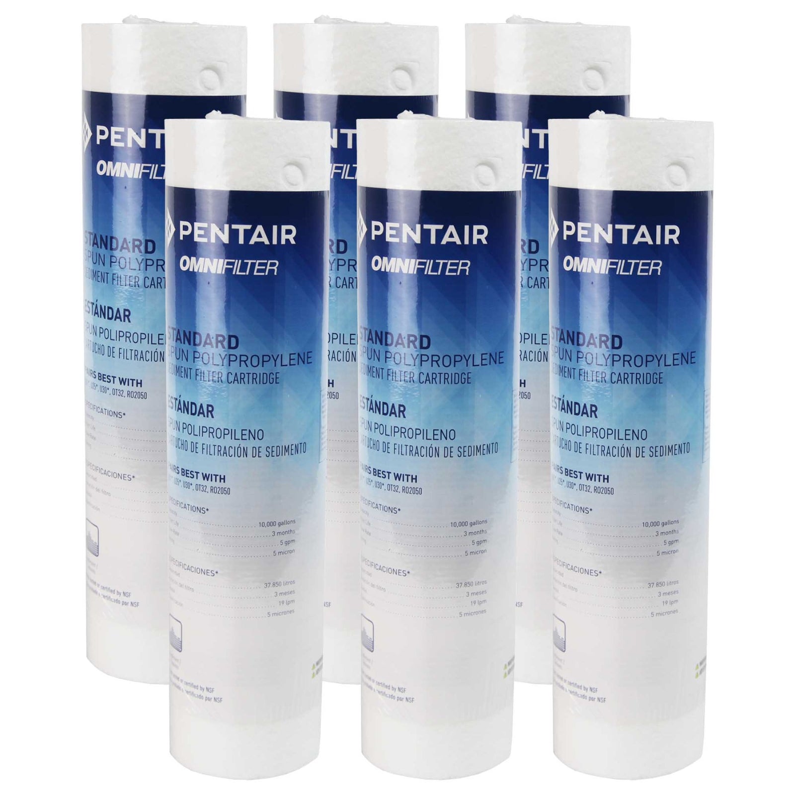 RS14-SS OmniFilter Replacement Whole House Water Filter Cartridge - DiscountFilterStore.com