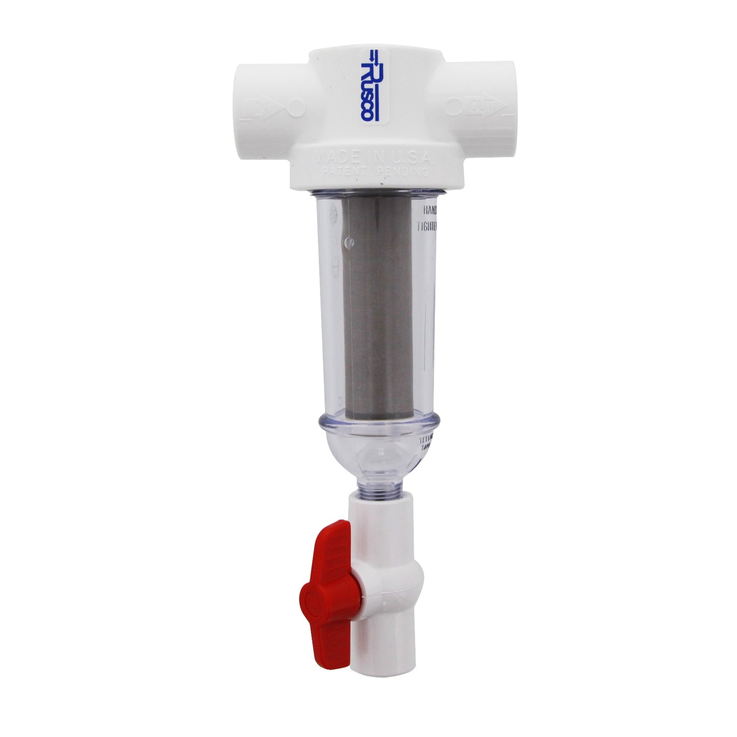 Rusco 1-1/2-140SS-F Screen Stainless Steel Spin-Down Filter System - DiscountFilterStore.com