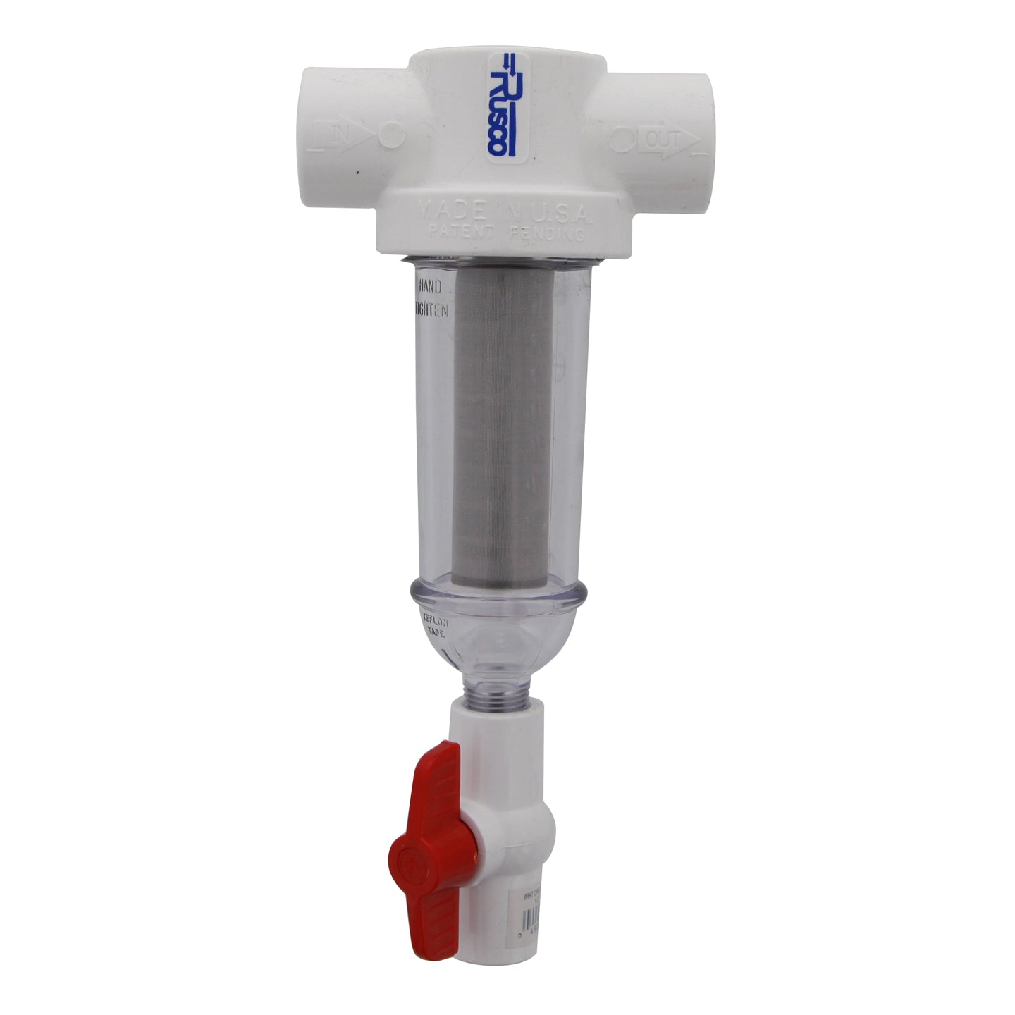 Rusco 2-100SS-F Screen Stainless Steel Spin-Down Filter System - DiscountFilterStore.com