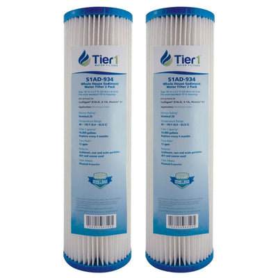 S1A-D Culligan Comparable Whole House Sediment Water Filter by Tier1(2-Pack) - Whole House Cartridges - 11.93 - DiscountFilterStore.com