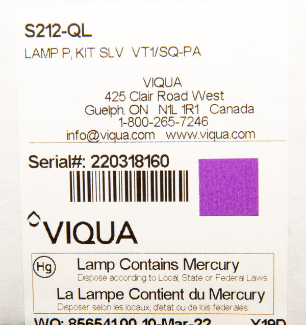 VIQUA S212-QL Lamp and Sleeve Kit for VT1 and SQ-PA Series UV Systems - Whole House Systems - 122.0 - DiscountFilterStore.com