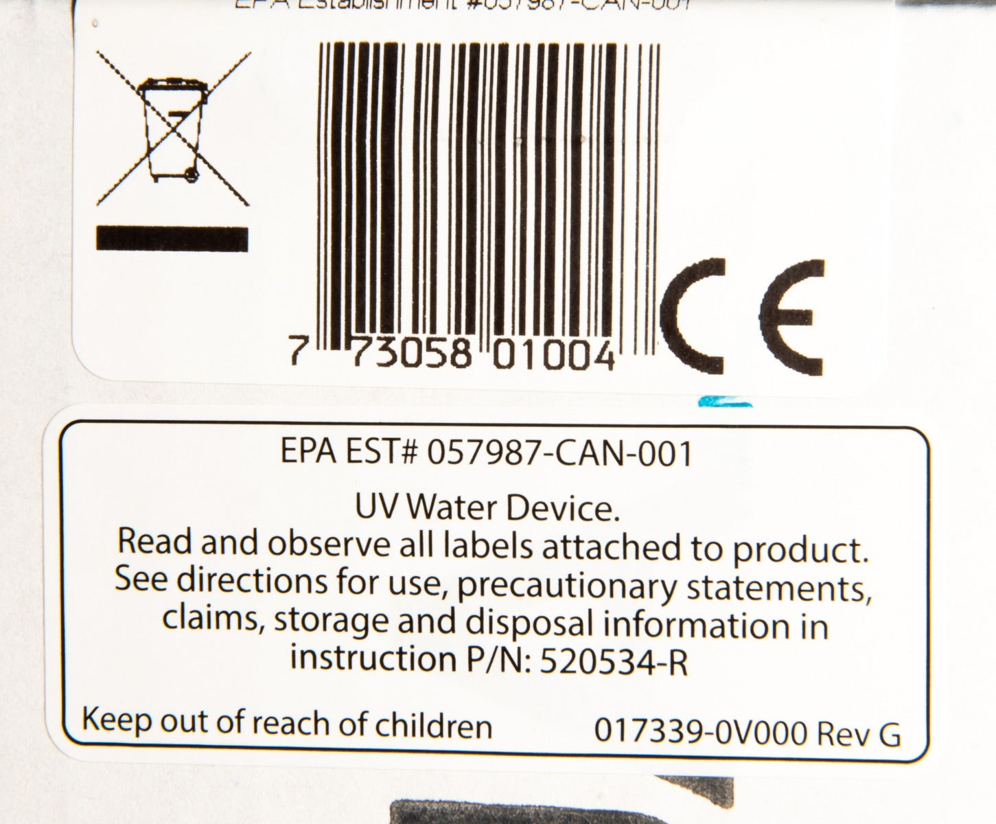 Viqua S320RL-HO UV Lamp - DiscountFilterStore.com