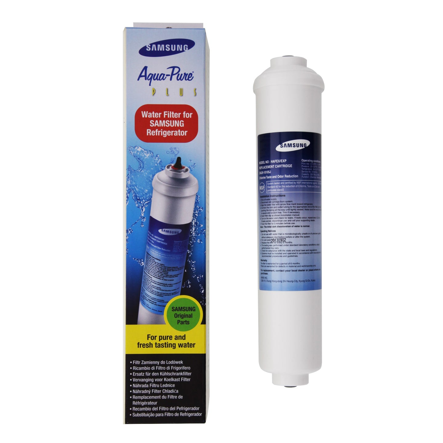 DA29-10105J Samsung Inline Refrigerator Water Filter - Inline & RO Filters - 49.99 - DiscountFilterStore.com