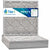22x22x1 Merv 11 Universal Air Filter By Tier1 (6-Pack) - DiscountFilterStore.com