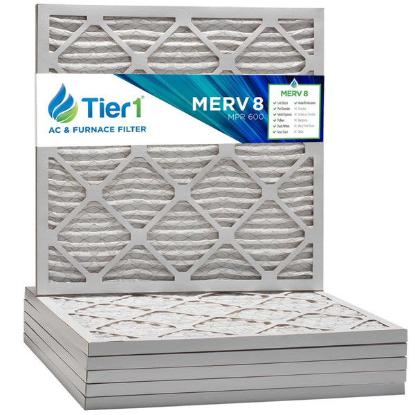 12x12x1 Merv 8 Universal Air Filter By Tier1 (6-Pack) - Air Filters - 35.8 - DiscountFilterStore.com