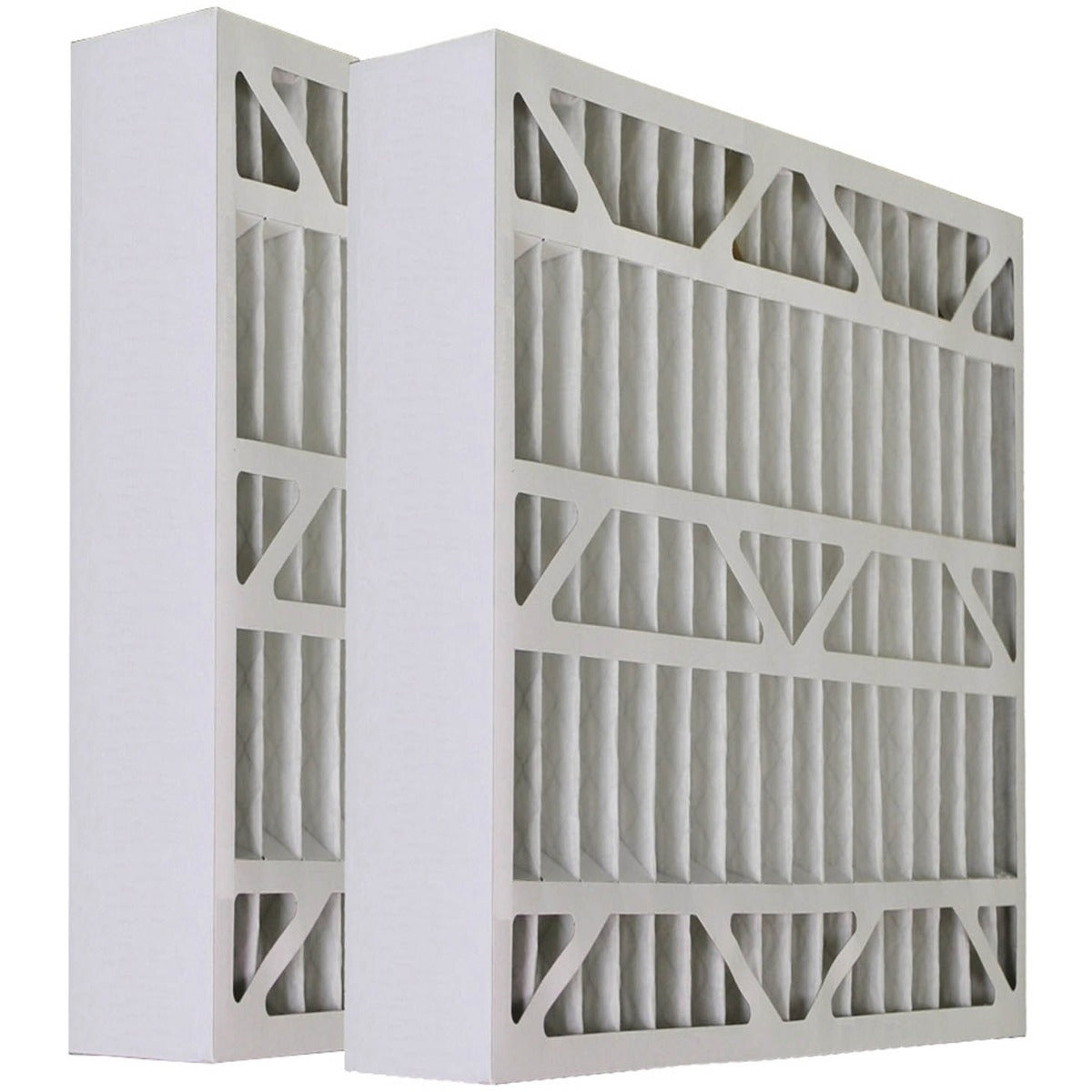 Tier1 brand replacement for Aprilaire #201 - 20 x 25 x 6 - MERV 8 (2-Pack) - DiscountFilterStore.com