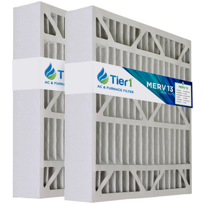 Tier1 brand replacement for Electro Air - 20 x 21 x 5 - MERV 13 (2-Pack) - Air Filters - 92.29 - DiscountFilterStore.com